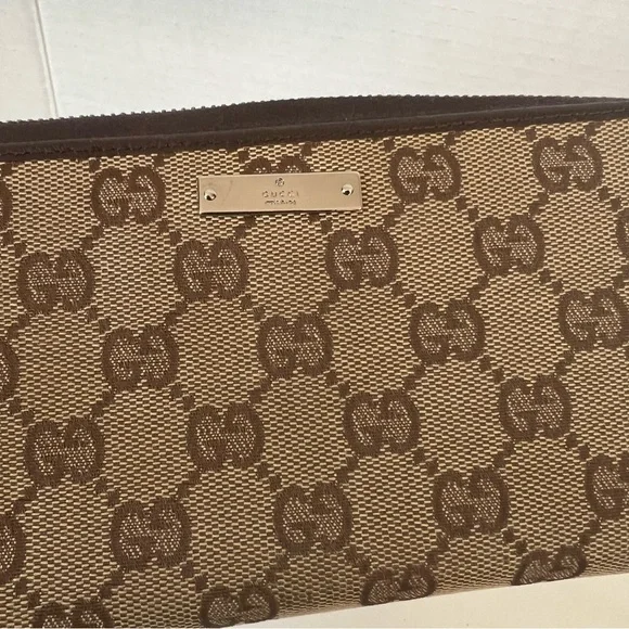 EUC Authentic Gucci monogram zippy wallet ❤️ - Picture 9 of 15